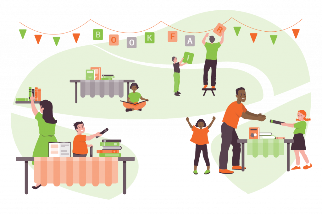 event volunteering, use case- schools, event
