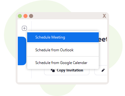Different Meeting Options