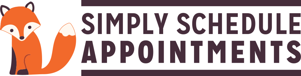Simply Schedule Appointments logo with fox