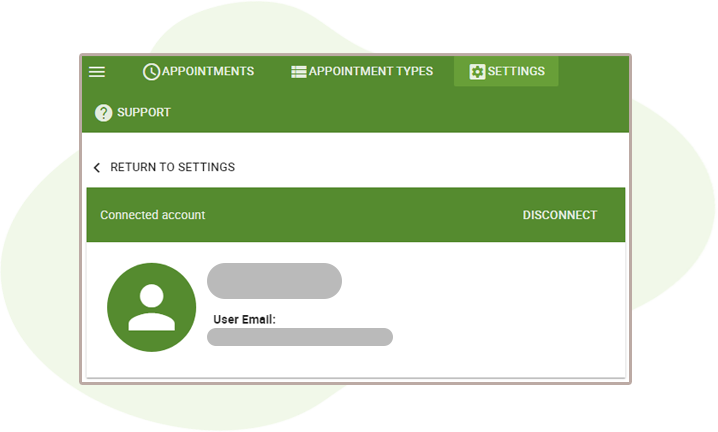 Sync'd Webex account within SSA